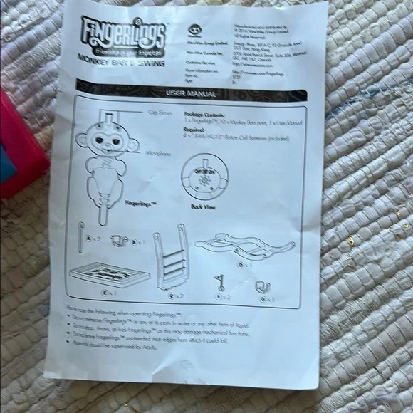 Three Fingerlings and a Playset - Picture 2 of 9